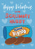 Cute & Funny Valentine's Day Card - Scrummy Hubby, Mc Fitty Big Nob - McVitie's Hobnobs created by Running with Scissors