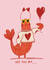 CUTE VALENTINE CARD FOR YOUR... created by NICHOLA COWDERY ILLUSTRATIONS