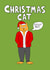 Christmas Cat Alright created by Tom Delves Illustration 