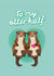 "To My Otter Half" - Cute Anniversary / Valentine's Card for Significant Other created by Studio Mads
