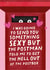 Funny Postbox Valentine's Day Card /Anniversary Card - I Was Going To Send You Something Sexy created by Studio Mads
