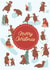 Cute Merry Christmas card for everyone created by Fariza Kartbayeva