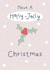 Have a Holly Jolly (Pink) Christmas! created by Scribble + Print Co