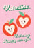 Cute Apple Valentines Card - Apple-y Ever After - Perfect for your husband/wife created by Nicky Marinelli