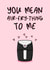 You Mean Air-Fry-Everything To Me - Air Fryer Pun -Valentine’s Day Card created by Muses & May 