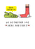 We Go Together Like Socks And Crocs! Funny Anniversary or Valentine's Day Card created by mungo and shoddy