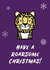Dash the Leopard Christmas Card created by Roarsome