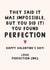 Funny Valentine's Day Card for Significant Other -You Found Perfection created by Abbie Imagine