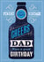 Birthday-classic-Dad-Cheers Dad-beer bottle created by 0nly Me!