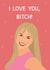 Britney Spears anniversary/valentine’s day card created by Chloe Dixon