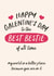 Valentine's Day Card - Galentine's - Best Bestie created by Poppy Lane