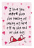Love You More Funny Bra Valentine's Card - Sexy Underwear - Husband Boyfriend created by Bow & Bell