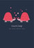 Cute Turtle Pun Anniversary Card / Valentines Day Card - Turtley In Love With You created by Klara Hawkins