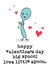 Big Spoon Little Spoon Cute Valentine's Day Card created by Mrs Best Paper Co.