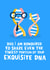 Funny DNA Father's Day Card created by Lucy Maggie Designs