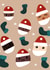 Diverse Santas created by BYBAMBY