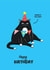 Funny Birthday Card - Grumpy Cat - Where's the Cake created by TACHE