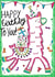 Happy Birthday To YOU! Lama Card created by WimCards