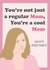 Funny birthday card for your friend or partner - Means Girls quote - Hilarious created by CP Sketches