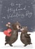 Cute valentine card - Bears - Animals - Husband created by Making Meadows Ltd