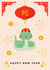 Chinese New Year | 2025 | Snake Greetings Card created by @TheGrafixCat