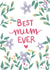 Cute Mother's Day Card - Best Mum Ever created by Emily Hline Illustration