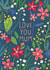 Cute Mother's Day card - Love You Mum - Floral created by Pablo and Pickle Studio
