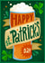 St. Patrick's Day Card - Pint - Beer - Clover created by Daria Radzhabova