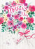 Traditional floral Mother's Day card - Classic Pretty bunch of flowers - Mum, created by Di Brookes Design