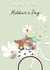 Cute Dachshund Mother's Day Card - Card For Mum From the Dog - Flowers Card created by SABIVO Design by Sabina