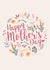 Classic Mother's Day Card - Floral - Flowers created by Poppy Lane