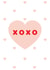 XOXO | Love | Valentine's Greeting Card created by @TheGrafixCat