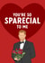 Funny Prince Harry Valentines Card - Spare-cial To Me created by The Cake Thief