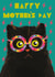 Cute Mother's Day Card - Cat Mum - Black Cat - Glasses created by @ChildstarSamantha
