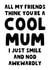 Cool Mum - Awesome Mum - Funny Card for Mum - Mother's Day - Birthday - For Mama created by The Blunt Badger
