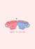 Cute tea pun card - anniversary card - punny card - Kawaii created by Rosalie Perl