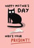 Funny Mother's Day Card From the Cat created by AbiGoLucky