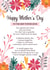 Cute mother's day card for a foster mother created by Silly Prints