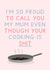 Funny Mother's day card - Mum Your cooking is shit created by Jeff and the Squirrel