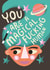 Cute Birthday Card - You Are A Magical F***ing Human created by @AimeeStevens.Design