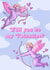 Cute cherub Valentine’s Day card - angel - funny cards created by Morgan Masters