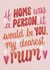 Classic Mother’s Day Card - If Home was a Person created by Daksha Giri