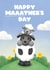 Cute Mother's Day Card for Mum - Welsh Mothers - Ma - Funny Illustrated Sheep created by Bev O'Connor || @oconnordesign