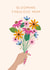 Blooming Fabulous Mum - Flowers Mother's Day Card created by Studio Mads