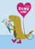 Cute Rawrsome Valentines card created by Her Design World