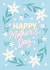 cute mothers day card - happy mother's day - daisy flowers - cute created by Kamiya Chirodian