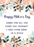 Funny Floral Mother's Day Card created by Betty & Nell
