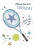 Cute Birthday Card - Tennis - Have an Ace day created by Katie Phythian Design