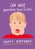 Funny Birthday Card for someone dreading getting older - home alone created by LittleTalesByGem