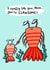Cute Mother's Day Card - Lobster Pun - Clawsome created by Lucy Maggie Designs